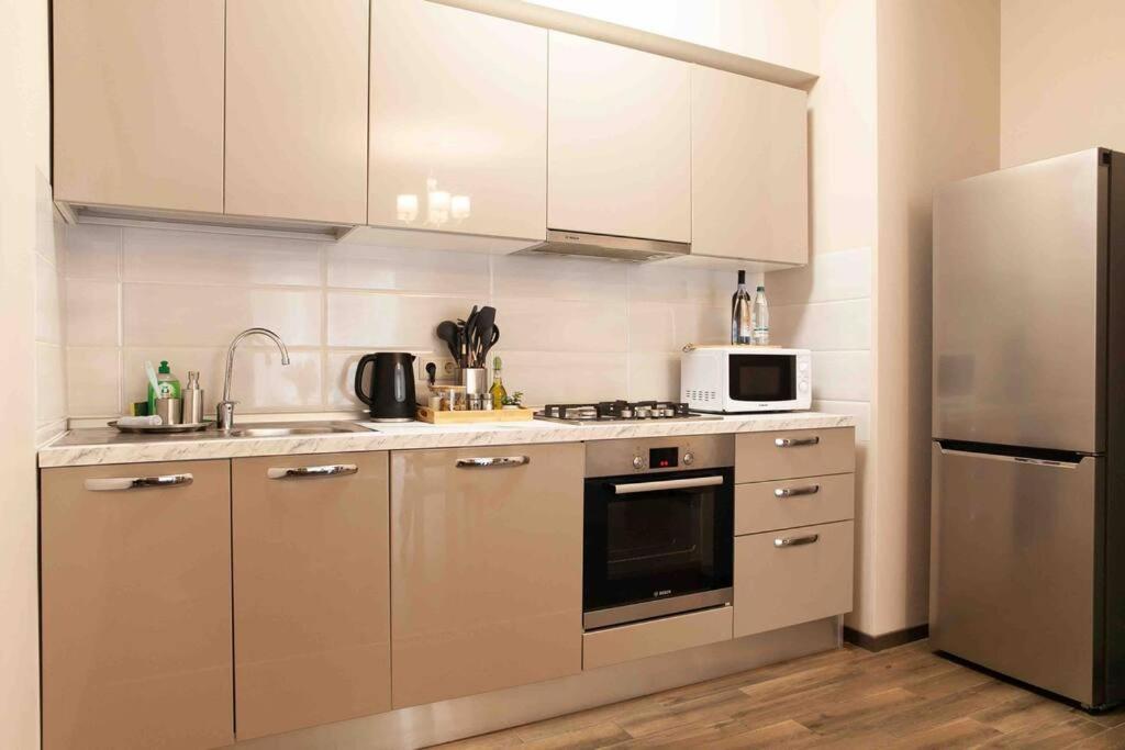 Gg Home - Cozy 1 Bedroom Apartment On Kazbegi Avenue 15 Тбилиси Екстериор снимка